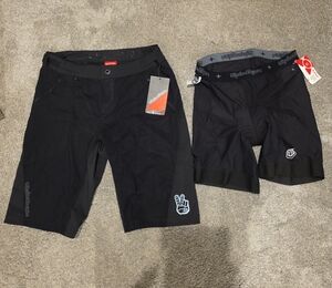 Black Men's Athletic Shorts by Troy Lee Designs